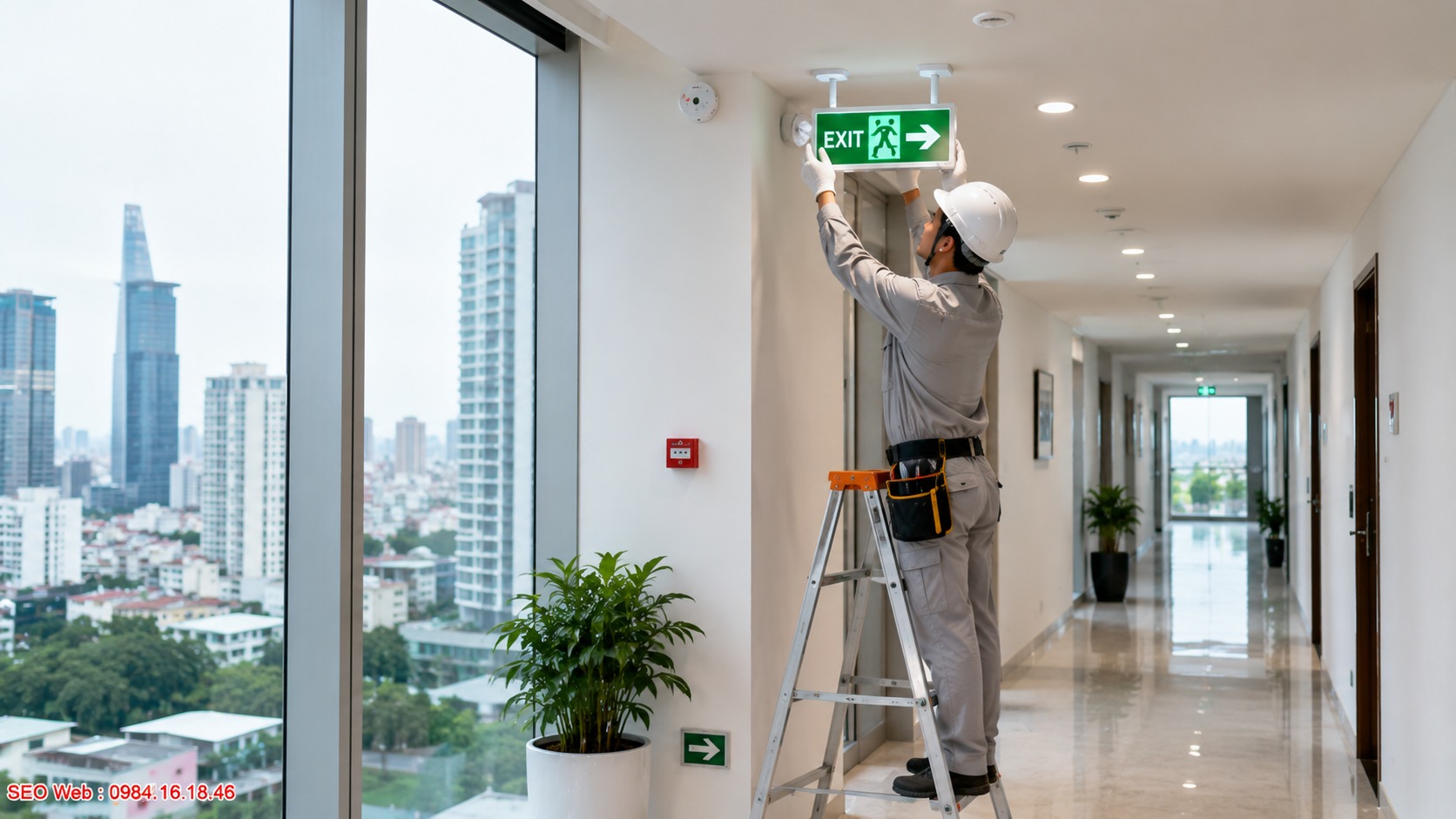 Đánh giá pin dự phòng trước khi chọn mua đèn exit Nguồn điện và pin dự phòng của đèn exit