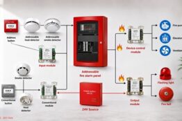 Nguyên lý hoạt động của thiết bị báo cháy tự động
