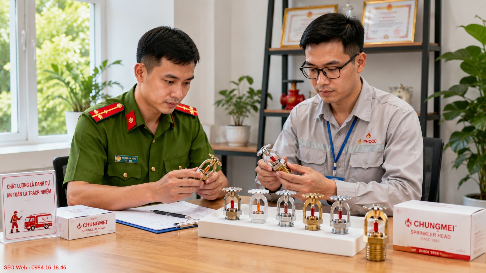 Quy định kỹ thuật Việt Nam áp dụng cho đầu phun chữa cháy Tiêu chuẩn Việt Nam liên quan đến đầu phun chữa cháy Sprinkler