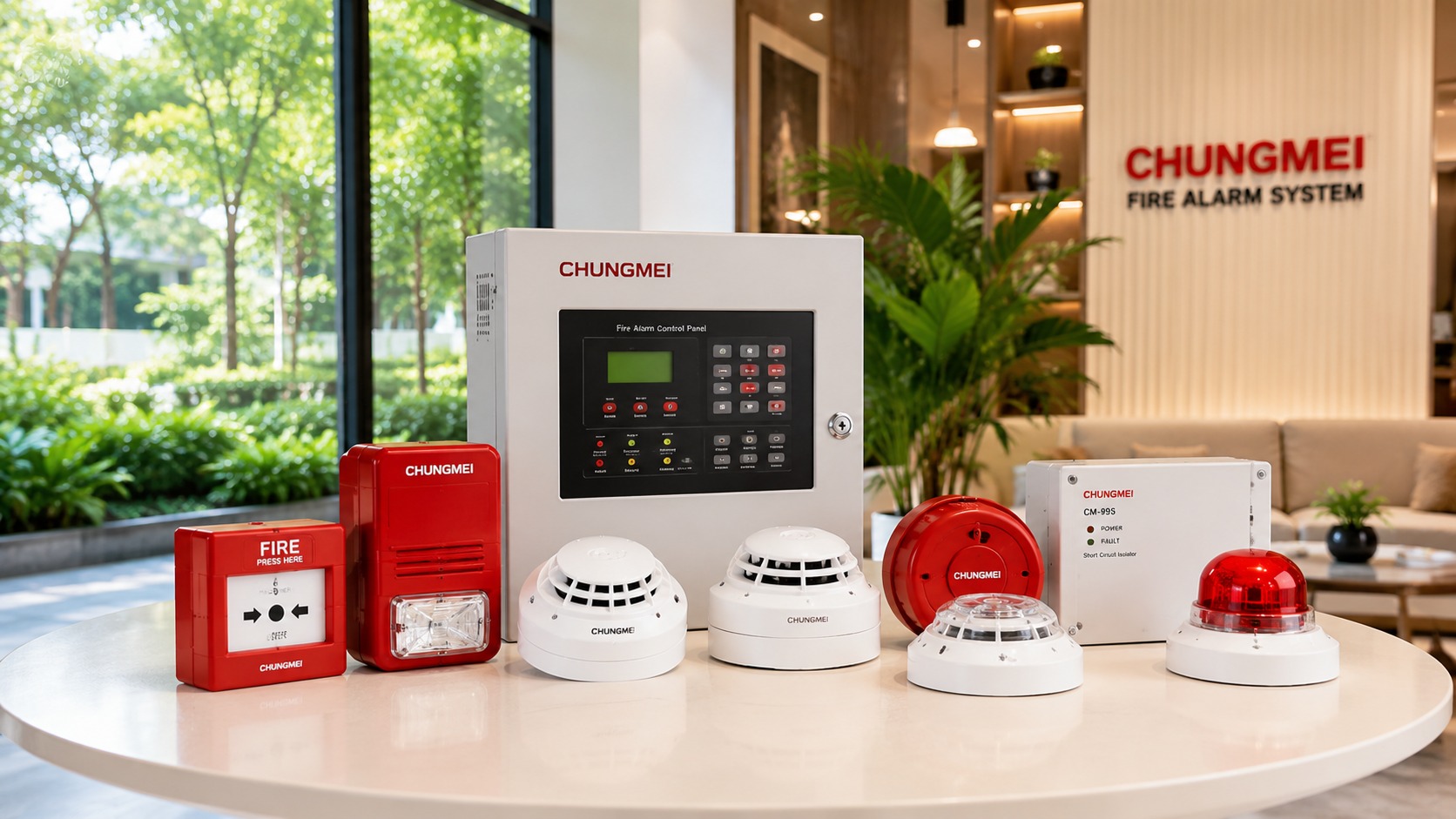 Thiết bị báo cháy Chungmei có mức đầu tư hợp lý