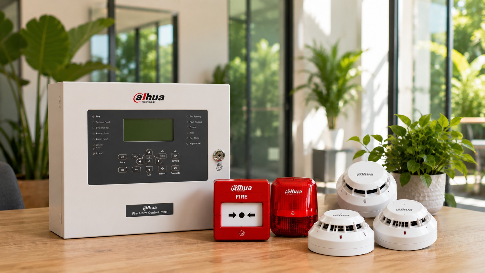 Thiết bị báo cháy Dahua hỗ trợ tích hợp quản lý thông minh