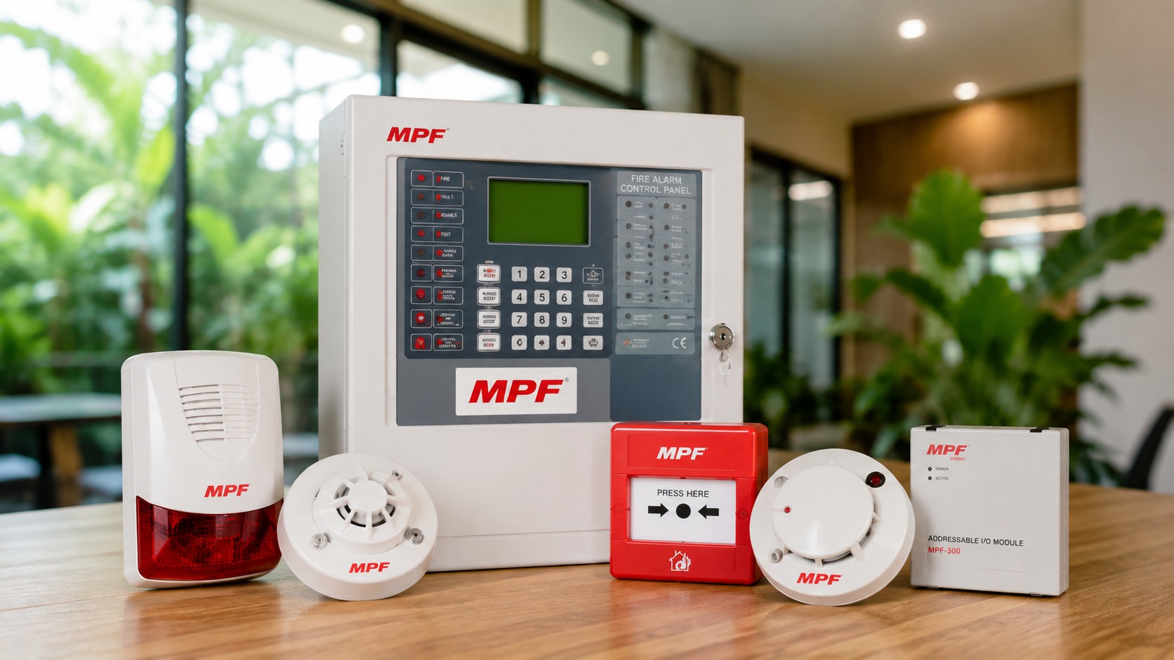 Thiết bị báo cháy MPF vận hành ổn định và bền bỉ