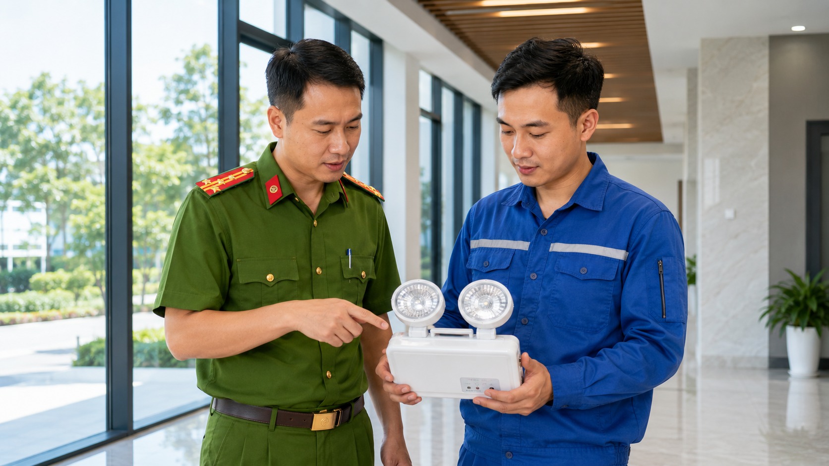 Yêu cầu kỹ thuật áp dụng cho hệ thống chiếu sáng sự cố Tiêu chuẩn Việt Nam liên quan đến đèn chiếu sáng khẩn cấp