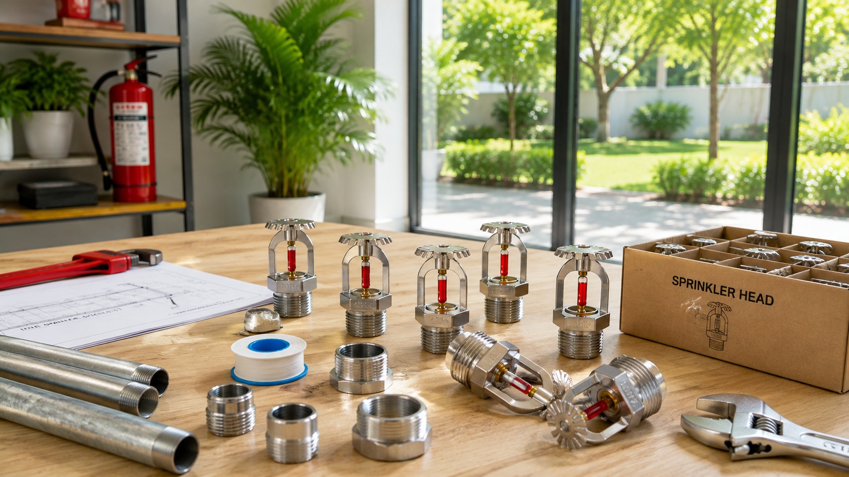 Yêu cầu tiêu chuẩn khi lựa chọn nhiệt độ đầu phun Sprinkler Tiêu chuẩn Việt Nam liên quan lựa chọn nhiệt độ đầu phun Sprinkler