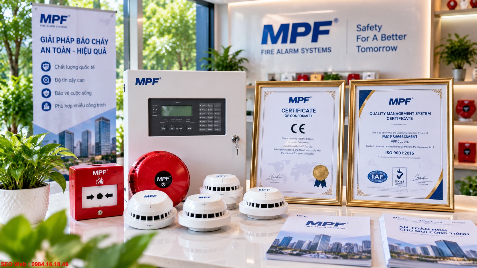 Ưu tiên báo cháy MPF có chứng nhận kiểm định