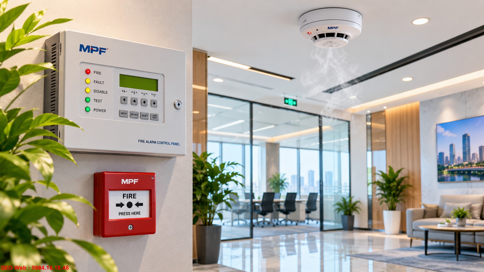 Báo cháy MPF có độ nhạy và độ bền cao