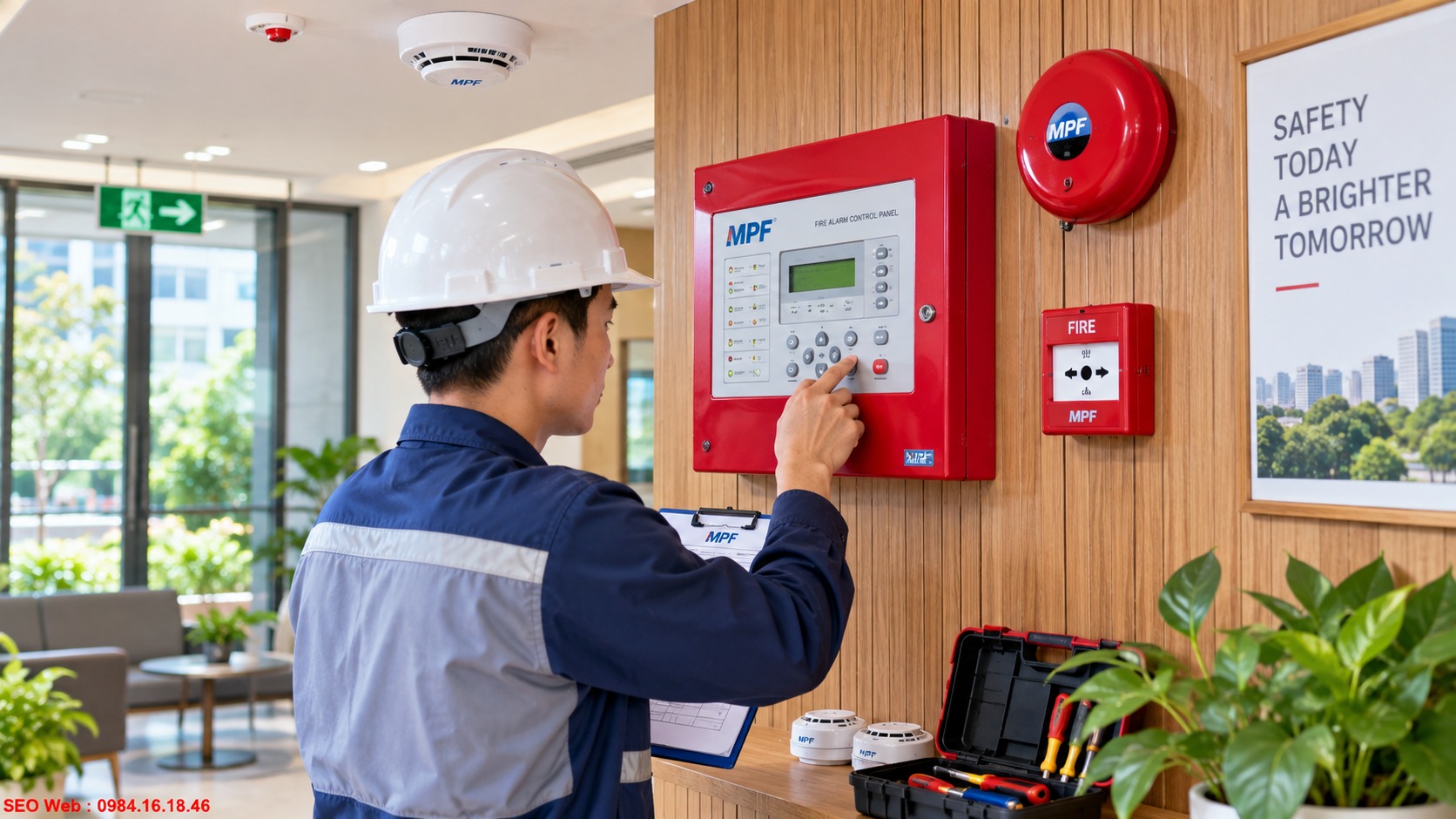 Báo cháy MPF dễ dàng vận hành và bảo trì