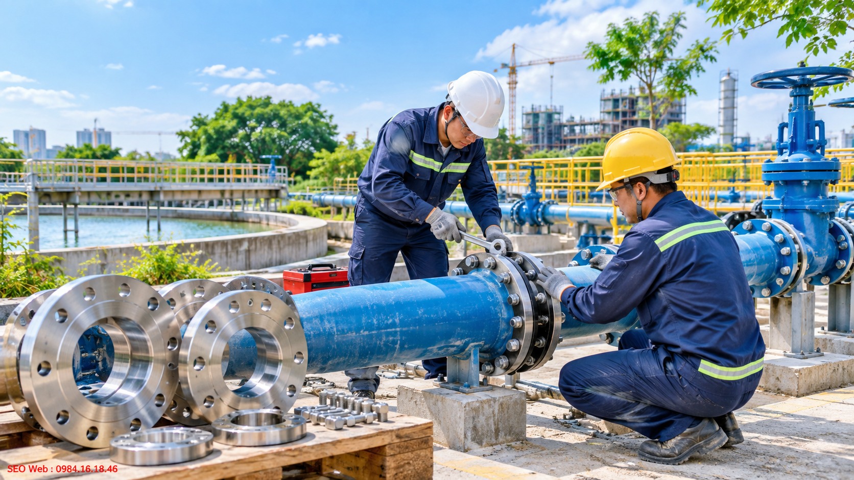 Bảo trì mặt bích định kỳ giúp phát hiện rò rỉ và hư hỏng sớm