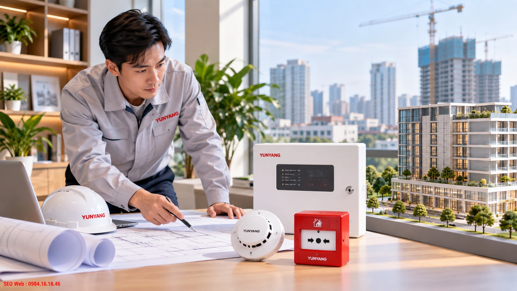 Lựa chọn thiết bị báo cháy Yunyang phù hợp với quy mô từng công trình