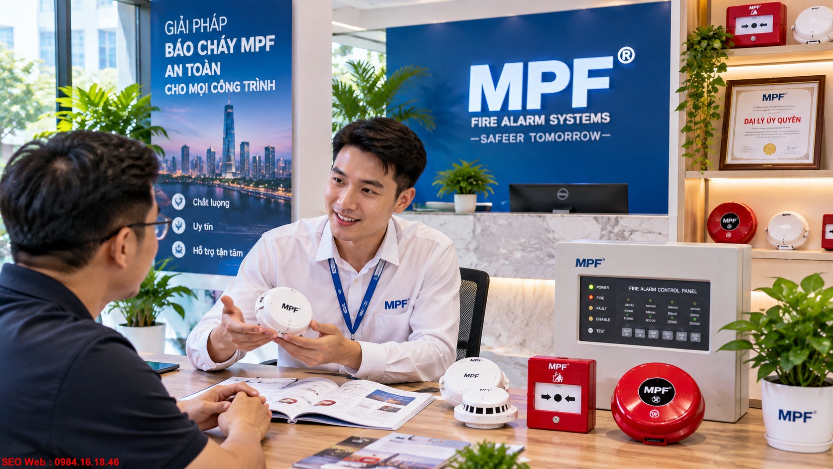 Chọn đơn vị cung cấp báo cháy MPF uy tín