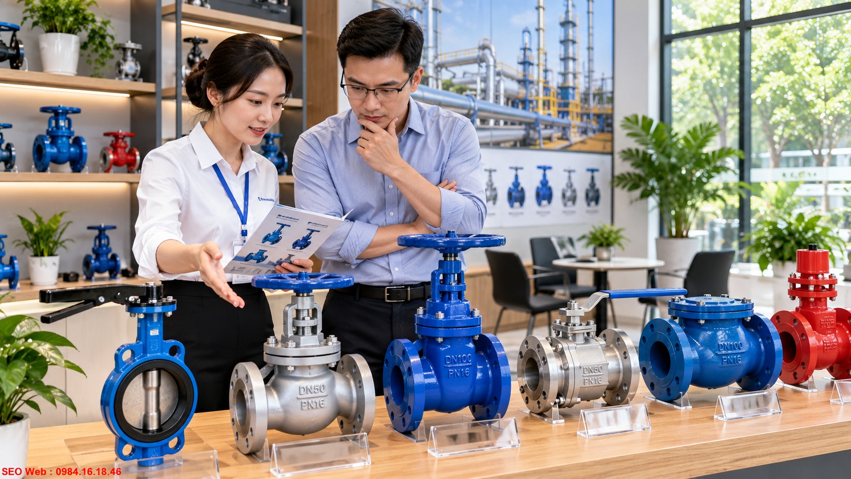Chọn đúng loại van giúp điều chỉnh lưu lượng hiệu quả Chọn van phù hợp nhu cầu điều tiết lưu lượng trong hệ thống công nghiệp