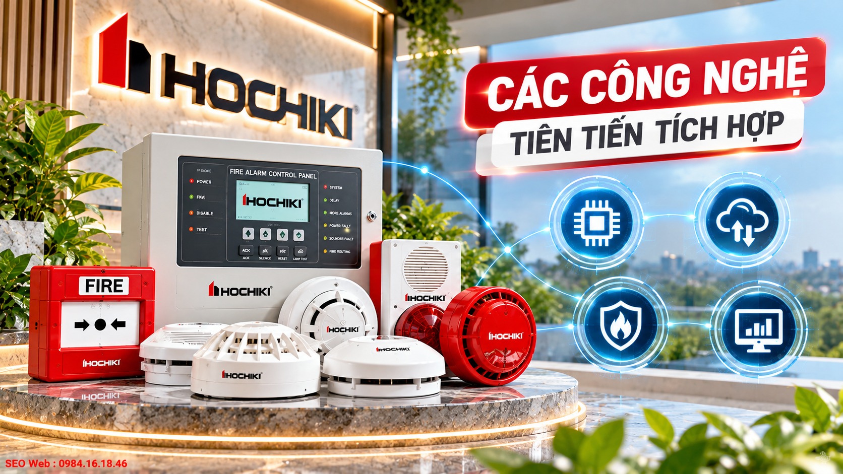 Công nghệ xử lý thông minh giúp Hochiki nâng cao độ chính xác cảnh báo