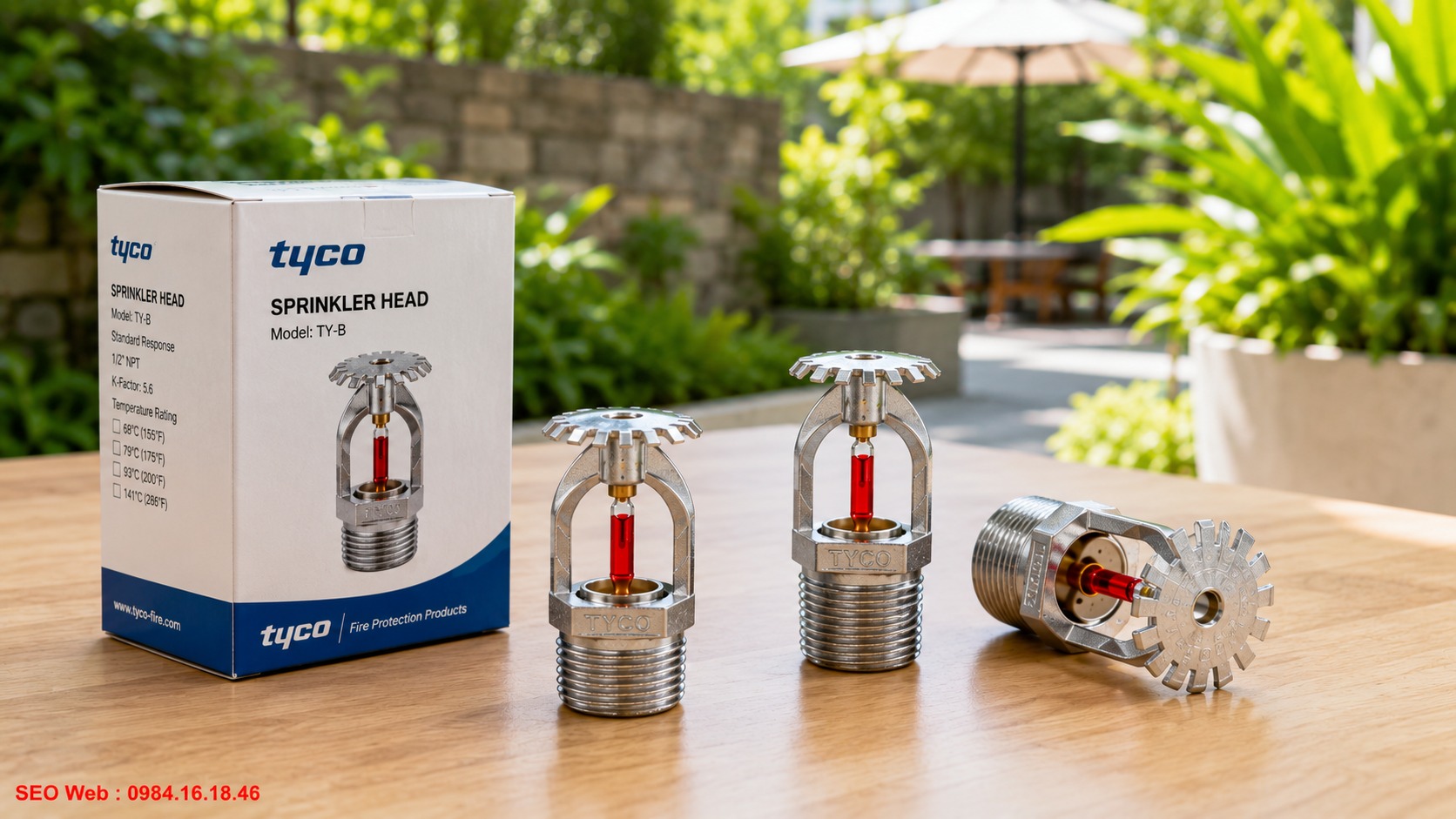 Tyco cung cấp đầu phun Sprinkler bền bỉ đạt tiêu chuẩn quốc tế
