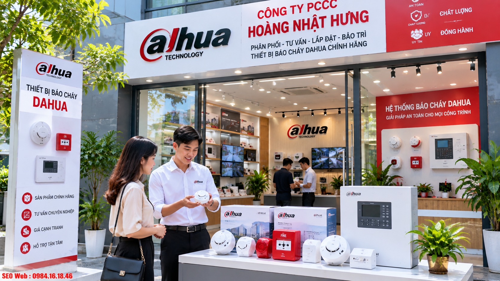 Địa chỉ mua thiết bị báo cháy Dahua chính hãng uy tín