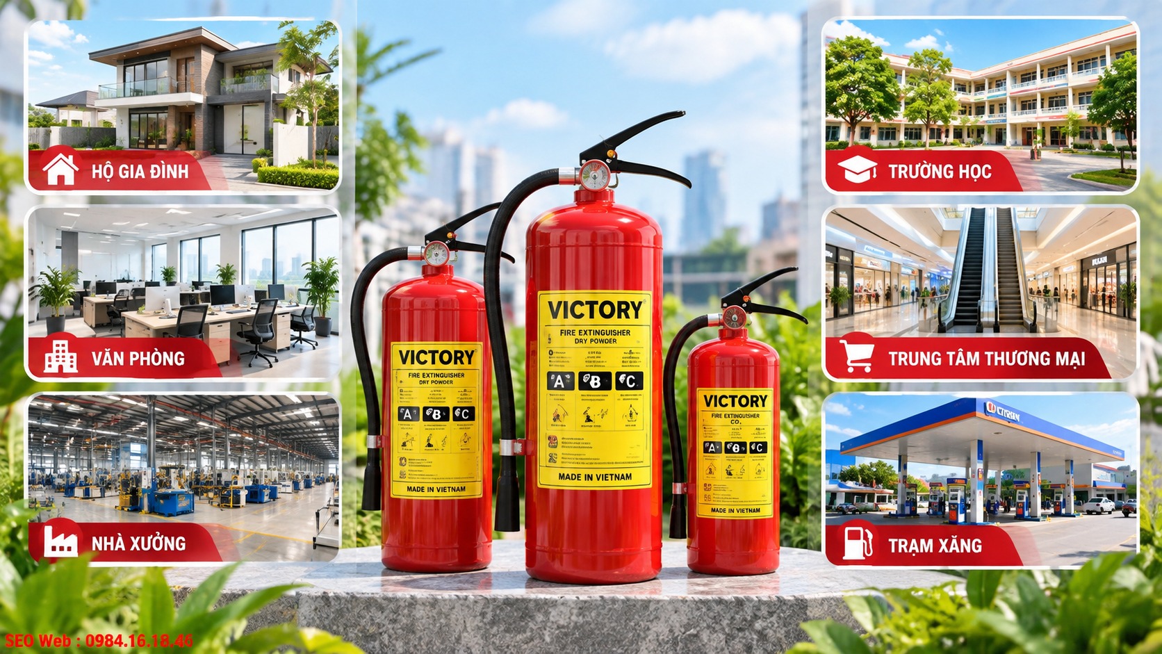 Sản phẩm phù hợp nhiều không gian dân dụng, kinh doanh và phương tiện
