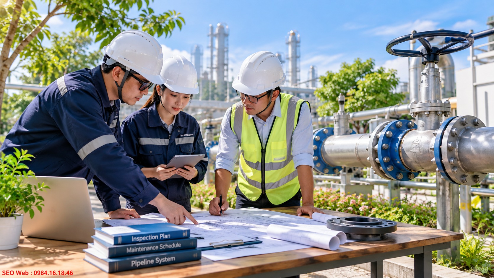 Lập kế hoạch bảo dưỡng mặt bích dựa trên kết quả kiểm tra và điều kiện vận hành