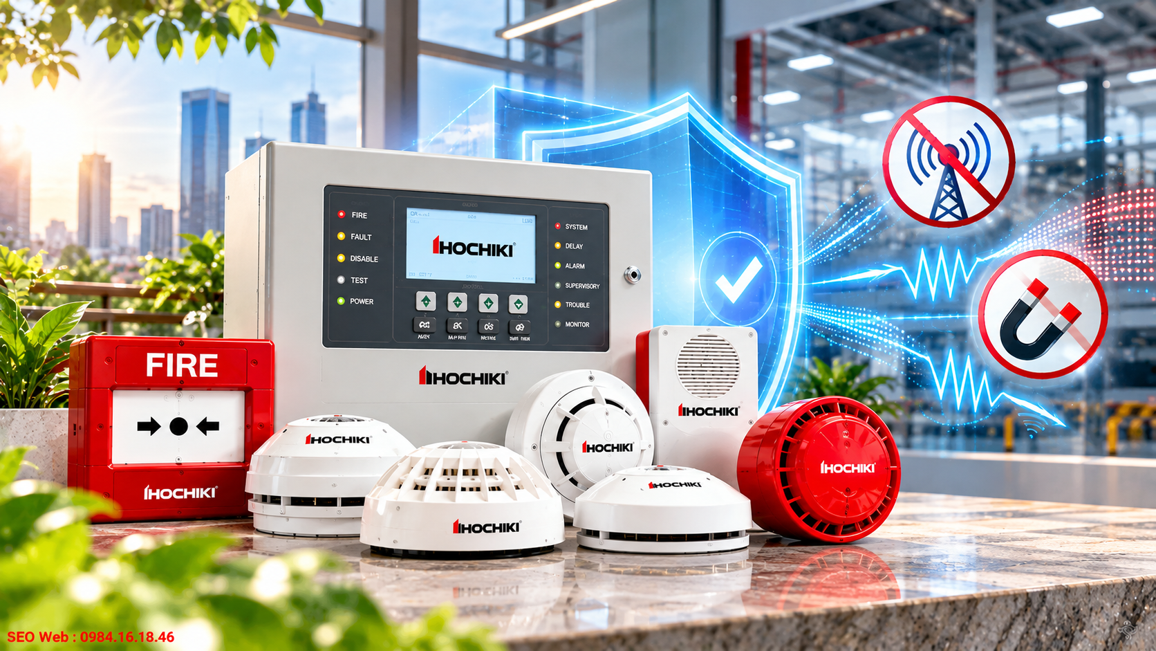 Công nghệ lọc nhiễu giúp thiết bị duy trì tín hiệu cảnh báo chính xác