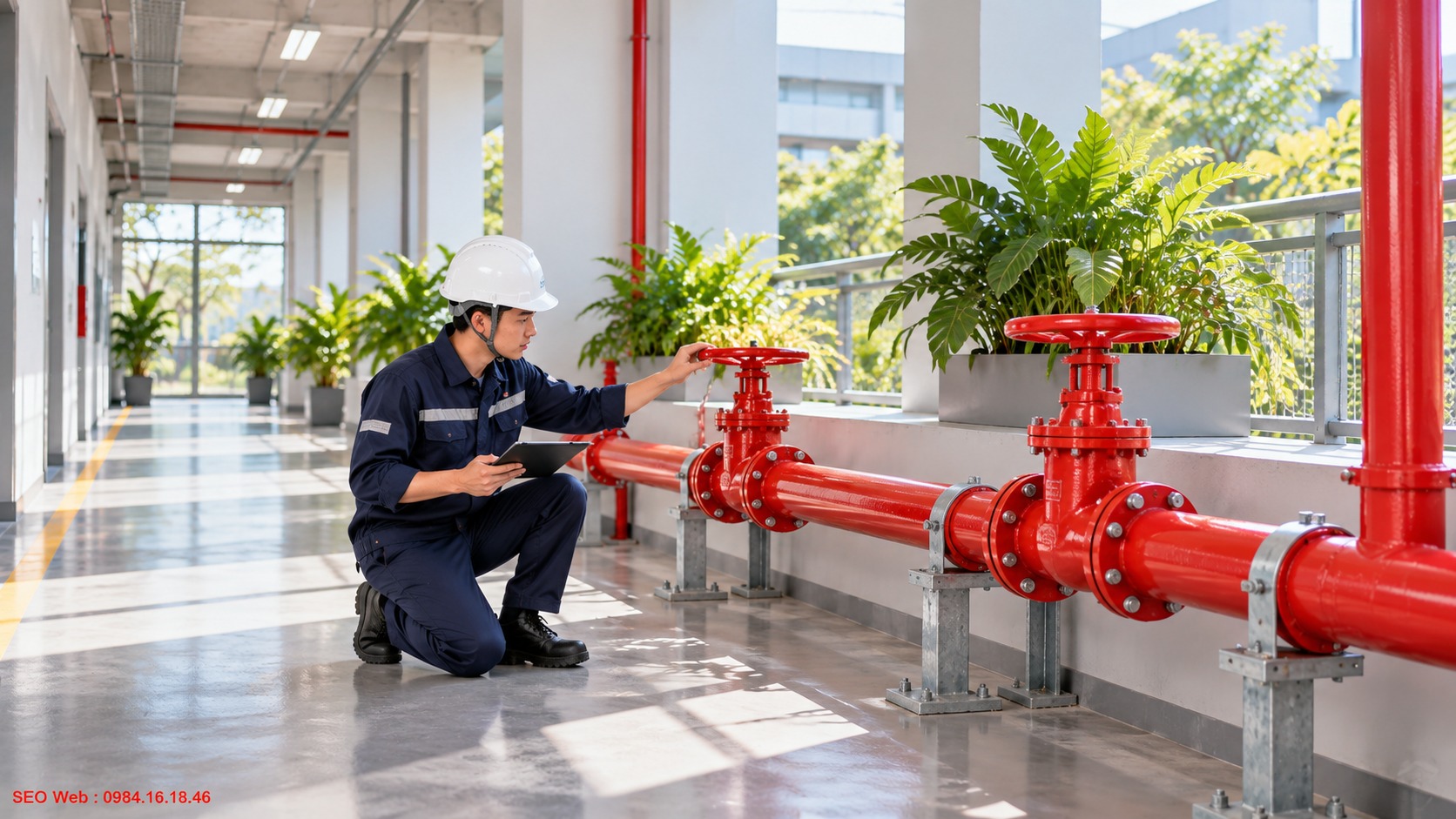 Van công nghiệp dùng để kiểm soát dòng lưu chất trong hệ thống đường ống