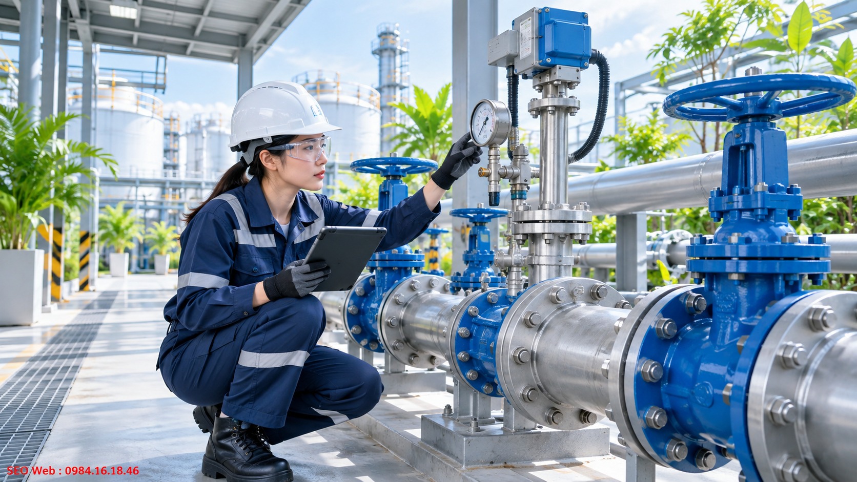 Kiểm tra định kỳ van công nghiệp để phát hiện lỗi và rò rỉ sớm