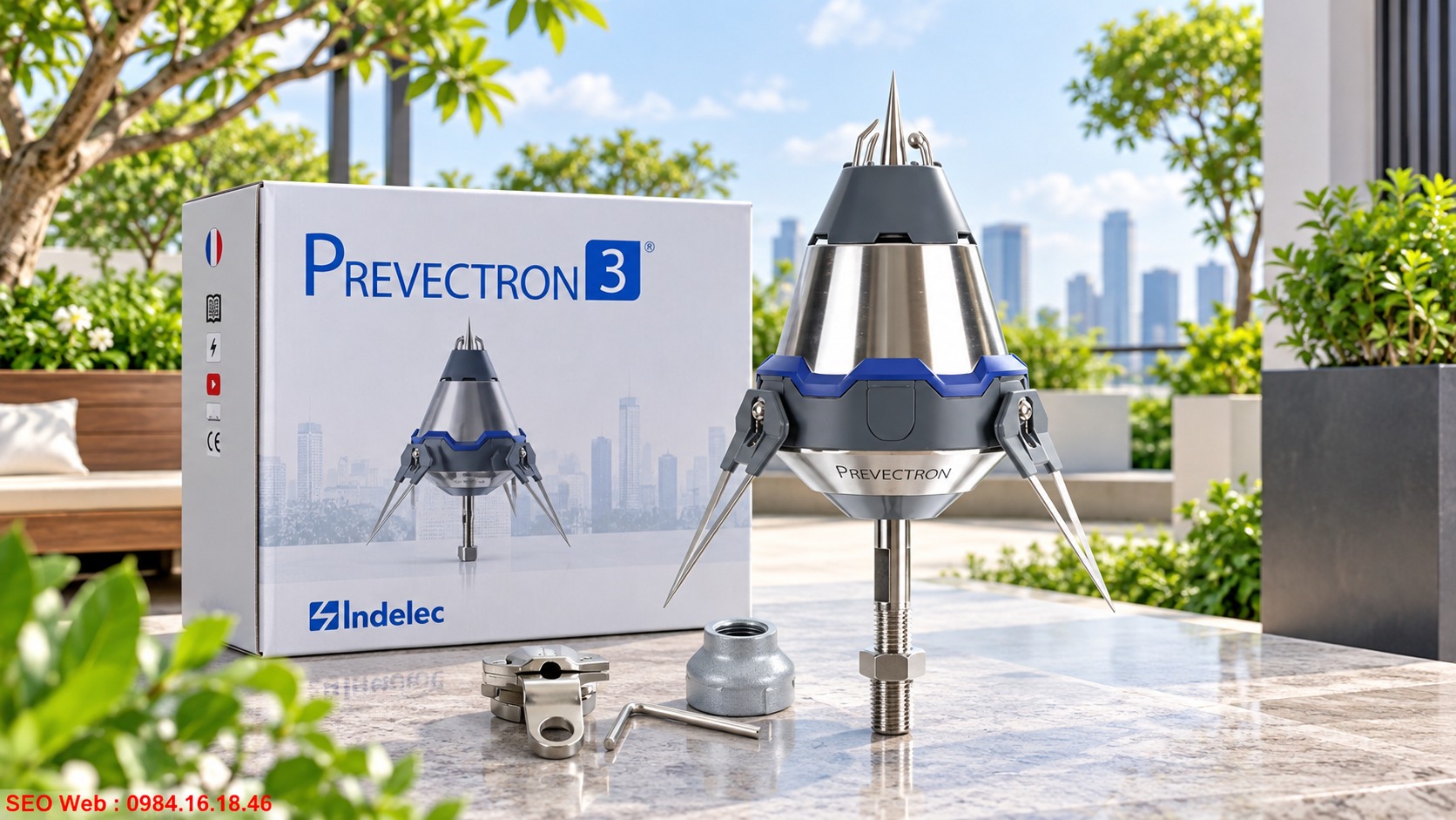 Đánh giá khả năng bảo vệ ổn định của các dòng kim Prevectron Kim thu sét Prevectron có độ ổn định cao và nhiều cấp độ bảo vệ