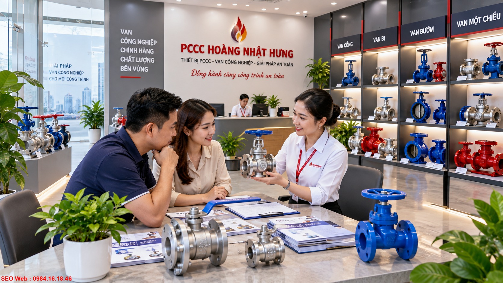 Dịch vụ tư vấn và lắp đặt van công nghiệp Hoàng Nhật Hưng Tư vấn trang bị và lắp đặt van công nghiệp tại PCCC Hoàng Nhật Hưng