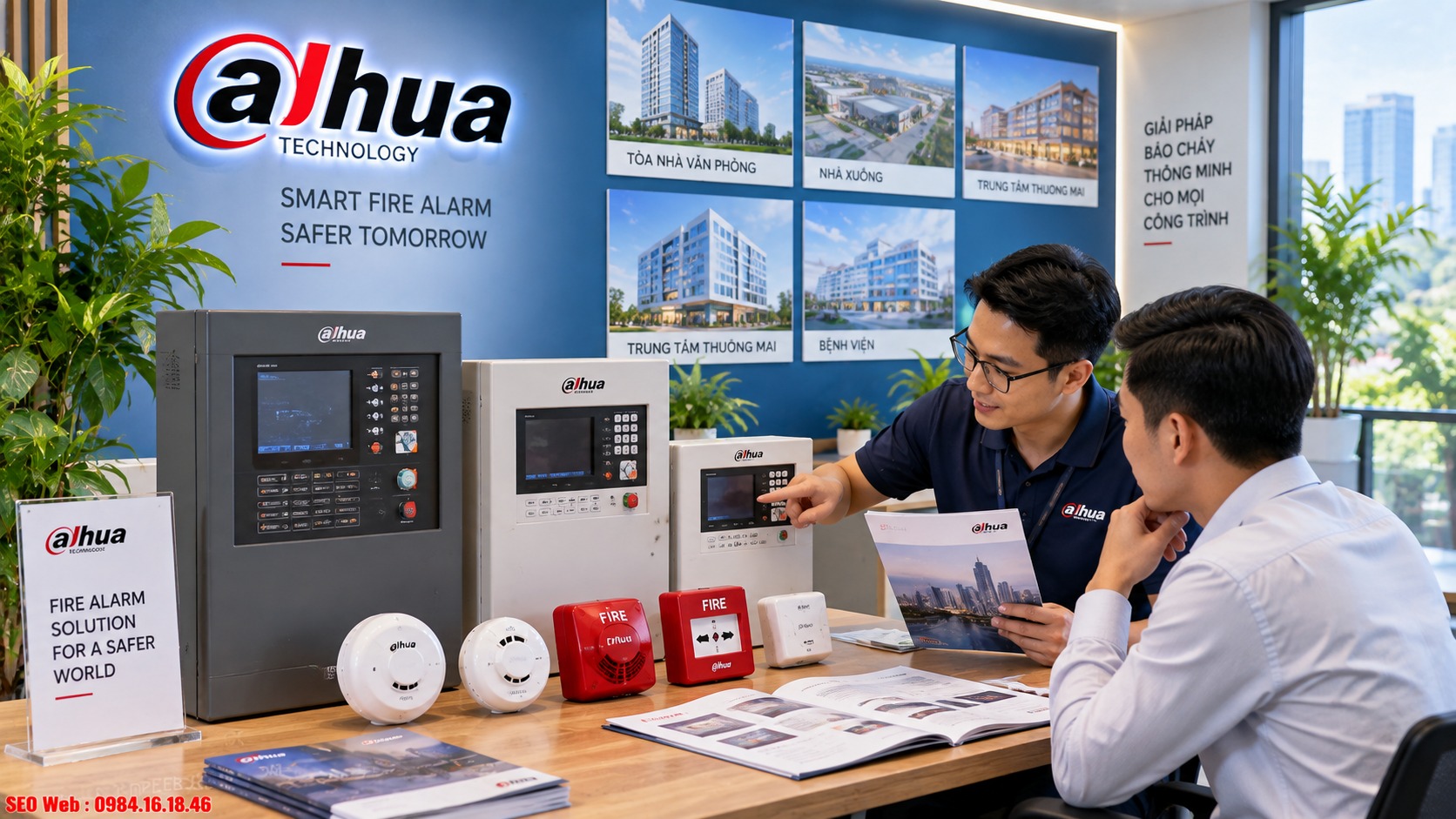 Lựa chọn trung tâm báo cháy Dahua phù hợp quy mô và nhu cầu