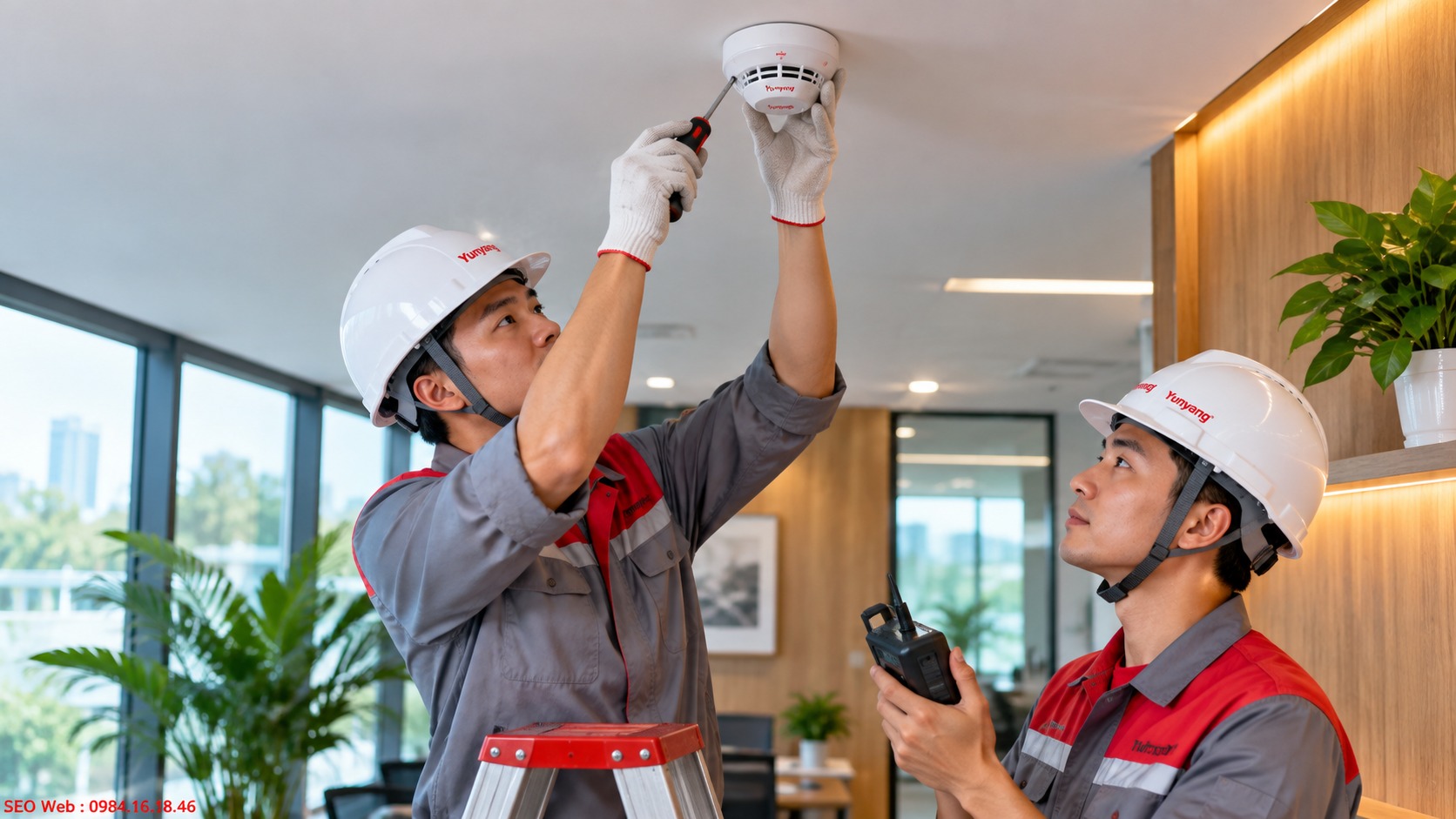 Những lưu ý kỹ thuật quan trọng khi thi công hệ thống báo cháy Yunyang