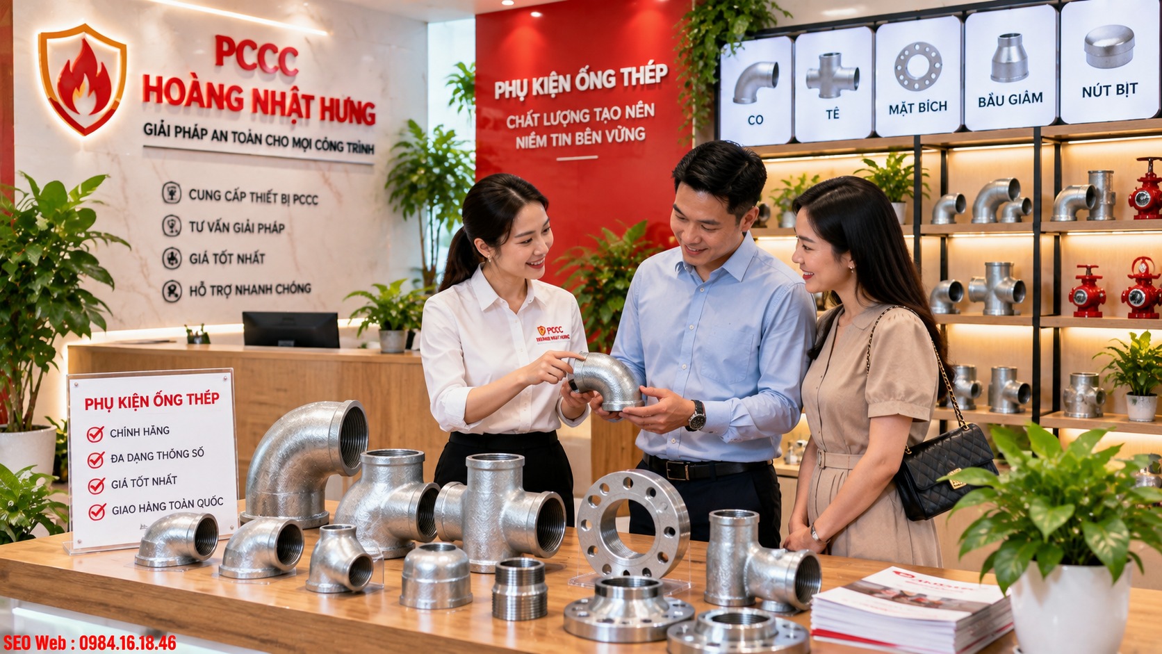 Hoàng Nhật Hưng cung cấp phụ kiện thép chính hãng với giá cạnh tranh