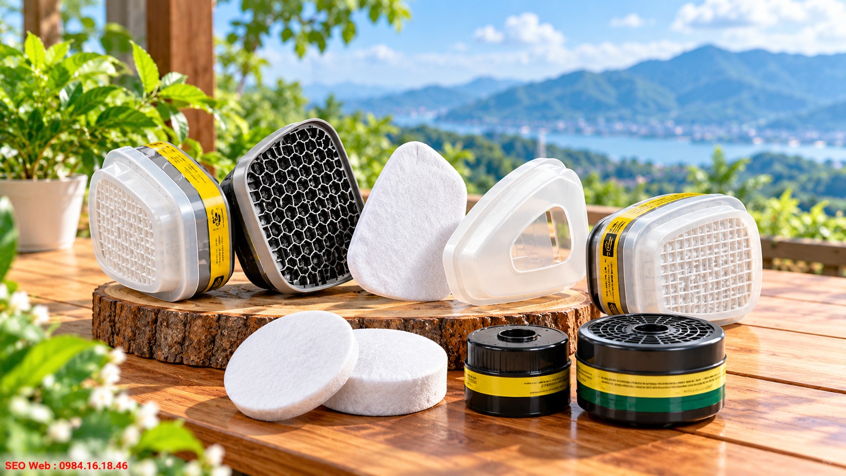 Phin lọc nhiều lớp giúp loại bỏ bụi và khí độc nguy hiểm
