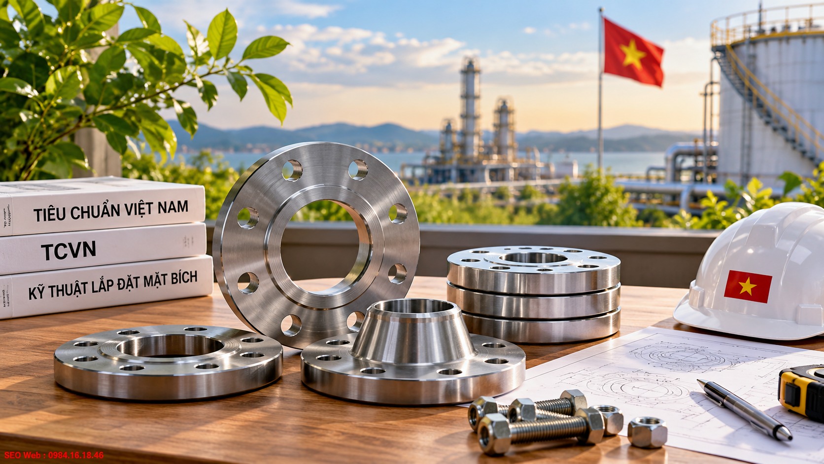 Tiêu chuẩn Việt Nam liên quan thiết kế, lắp đặt và kiểm tra mặt bích