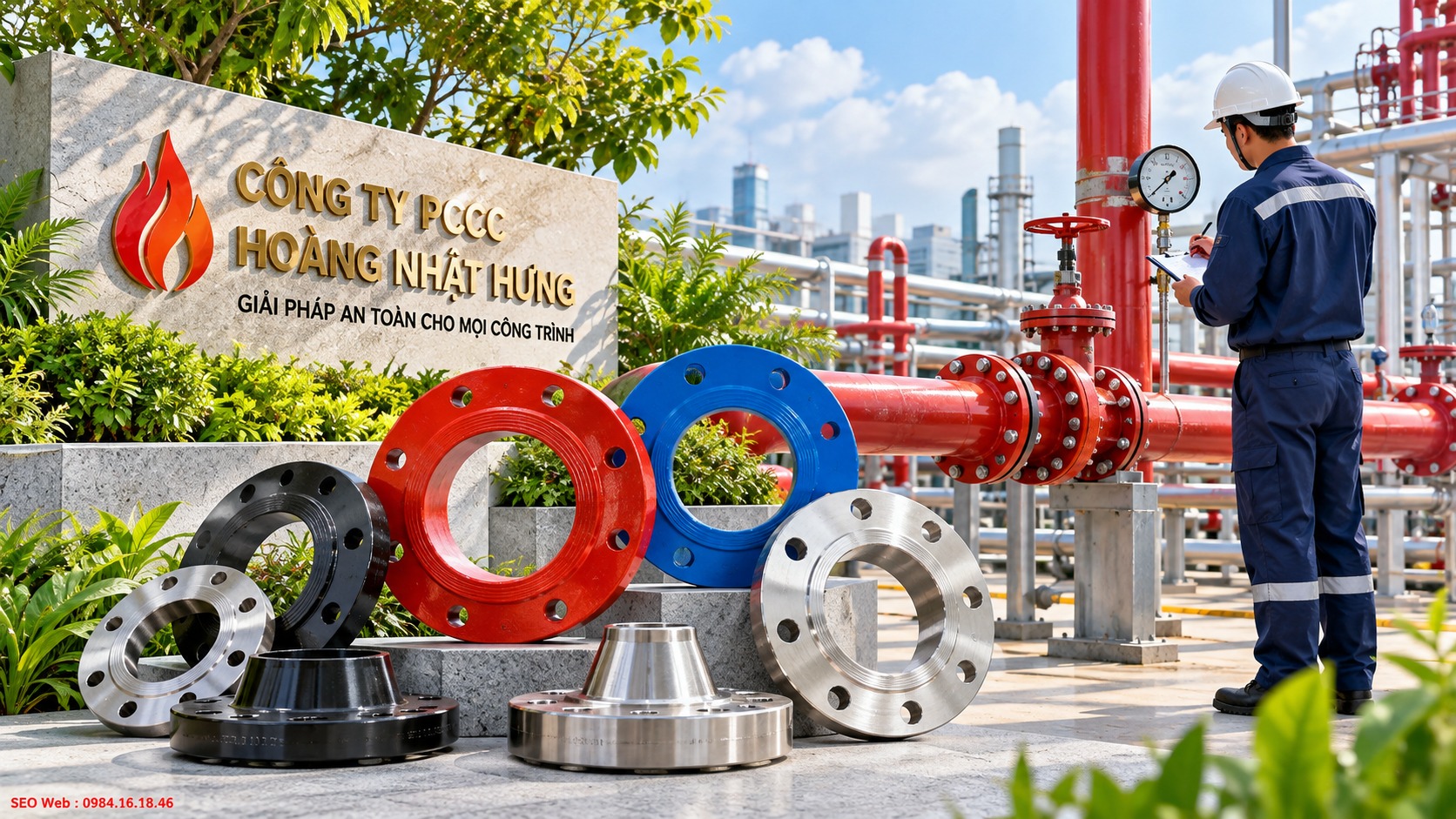 Hoàng Nhật Hưng tư vấn và cung cấp các loại mặt bích cho hệ thống đường ống