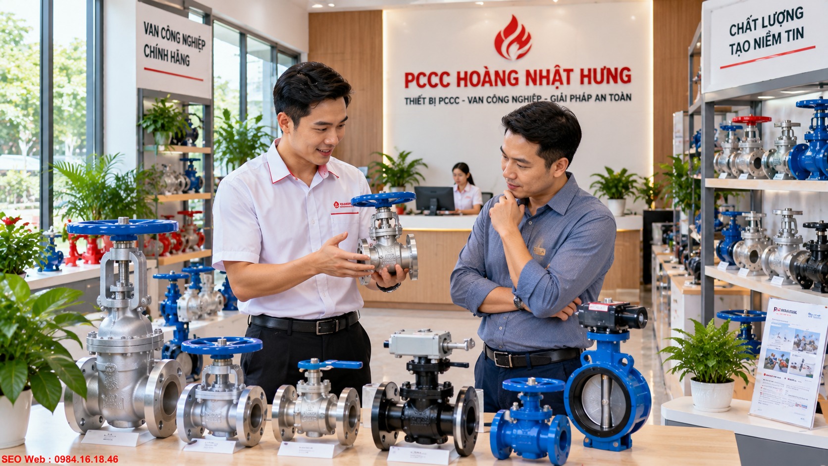 Tư vấn trang bị van công nghiệp phù hợp từng hệ thống Trang bị van công nghiệp phù hợp hệ thống tại Công ty PCCC Hoàng Nhật Hưng