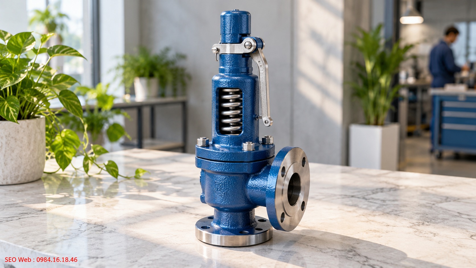 Van an toàn tự động xả áp để bảo vệ thiết bị khi quá áp
