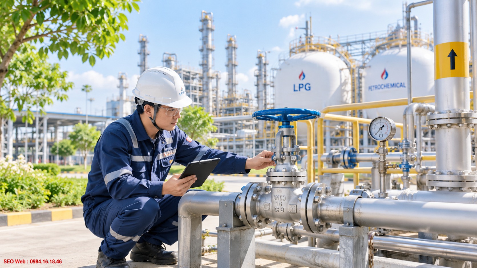 Van công nghiệp dùng trong ngành dầu khí và hóa chất chịu môi trường khắc nghiệt