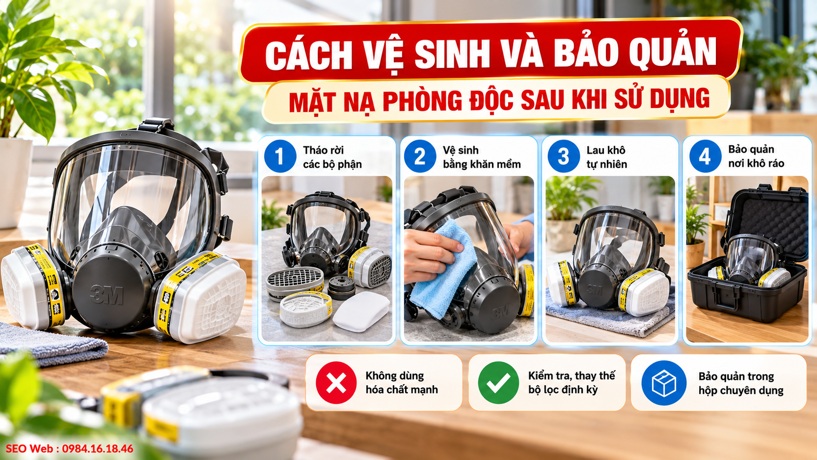 Vệ sinh đúng cách giúp thiết bị sạch và bền lâu hơn