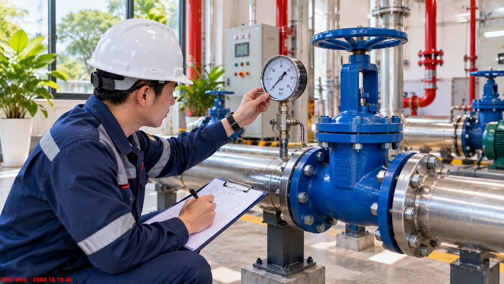 Lựa chọn cấp áp suất phù hợp cho hệ thống đường ống Xác định áp suất làm việc phù hợp trước khi lựa chọn van công nghiệp