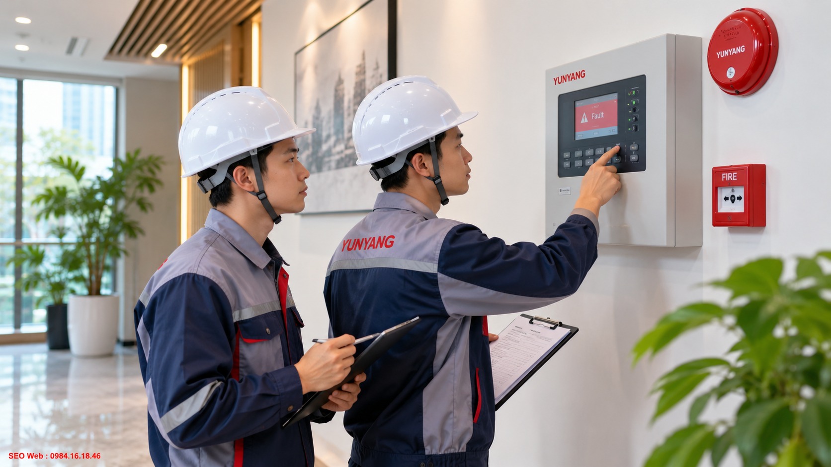 Kỹ thuật xác định và xử lý lỗi thiết bị báo cháy Yunyang