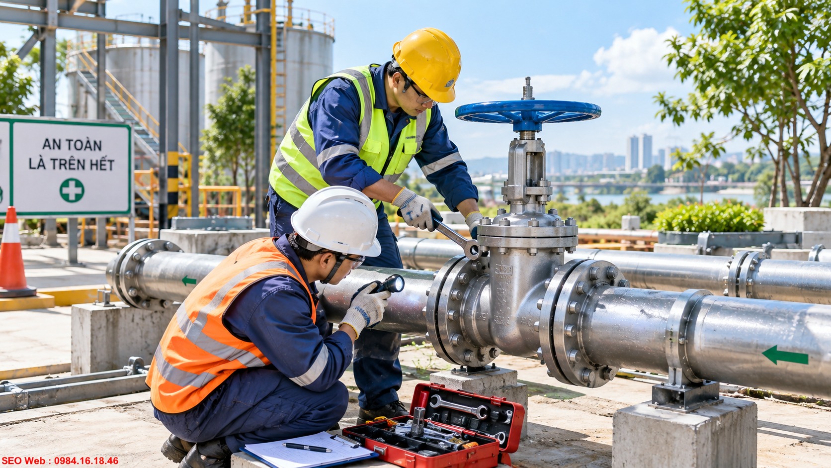 Khắc phục lỗi kỹ thuật giúp van vận hành ổn định sau lắp đặt Xử lý các lỗi thường gặp sau khi hoàn thành lắp đặt van công nghiệp