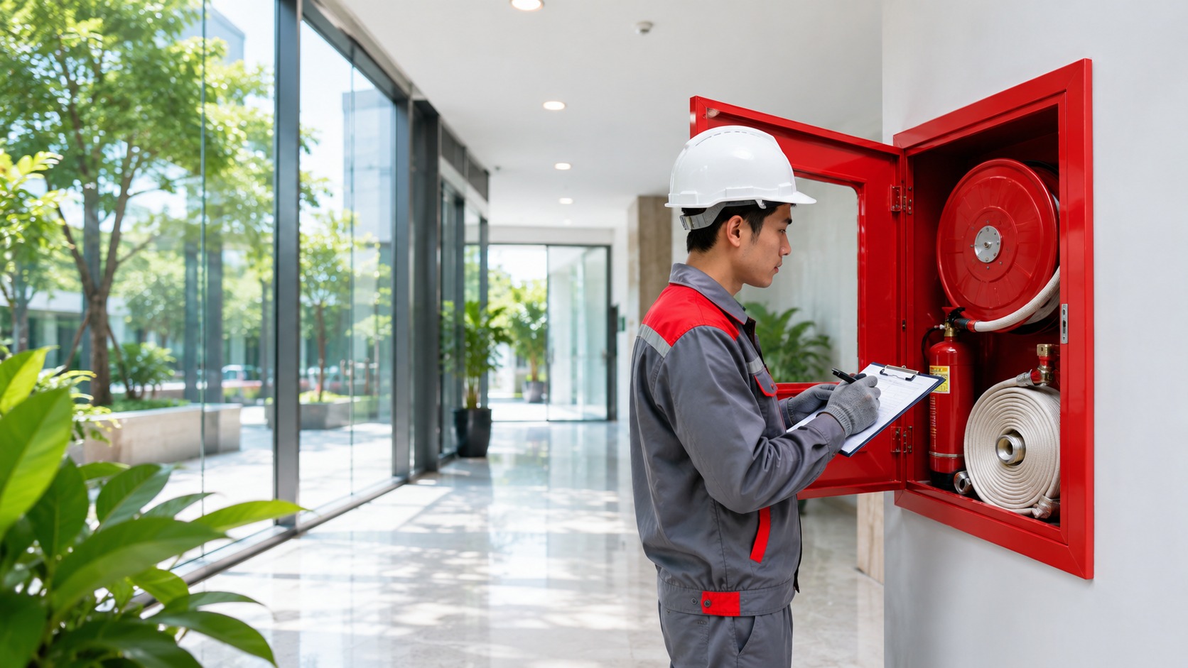 Bảo hành rõ ràng giúp khách hàng yên tâm sử dụng tủ chữa cháy