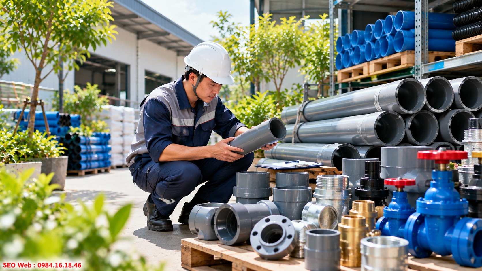 Vật liệu đạt chuẩn giúp hệ thống đường ống bền và an toàn