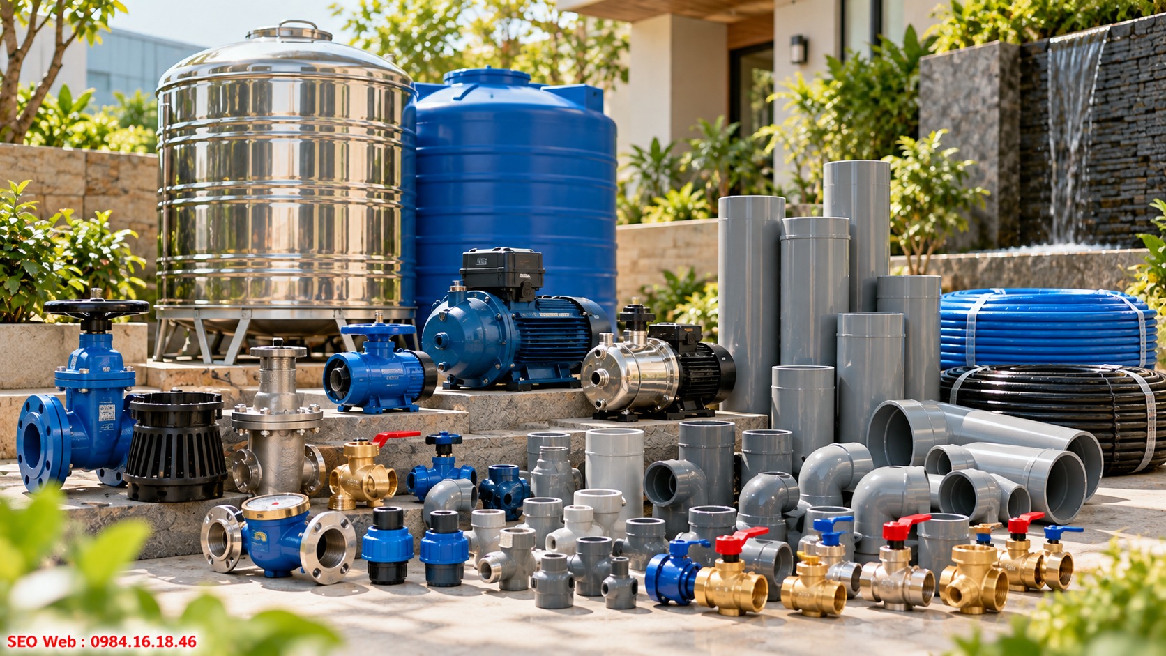 Thiết bị ngành nước hỗ trợ hệ thống vận hành ổn định và hạn chế rò rỉ