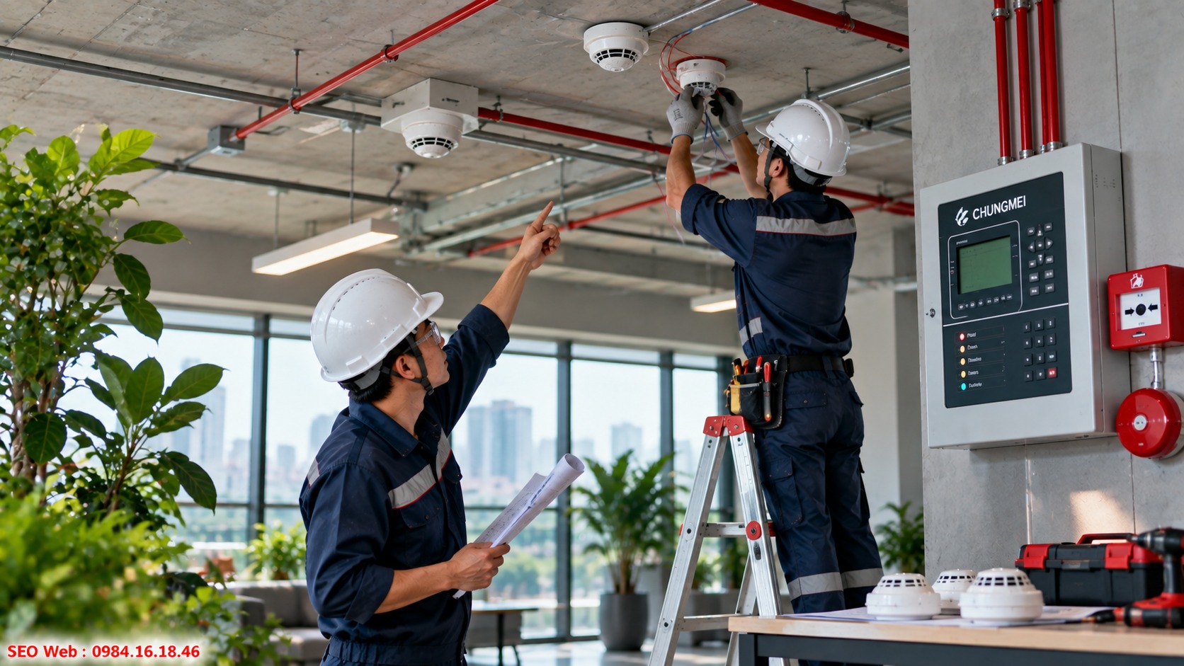 Sai vị trí hoặc đấu dây không chuẩn làm giảm hiệu quả cảnh báo
