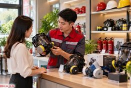 Cách chọn mặt nạ phòng độc phù hợp với từng môi trường làm việc