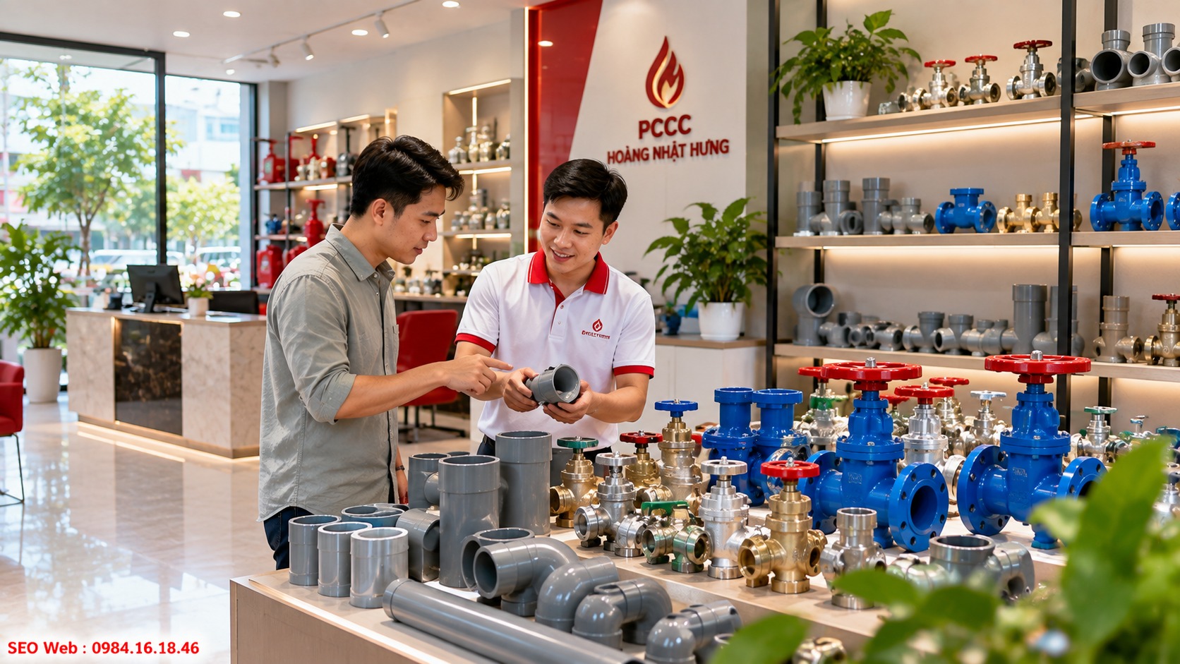 Hoàng Nhật Hưng cung cấp vật tư ngành nước chính hãng đa dạng