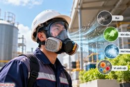 Mặt nạ phòng độc lọc khí độc như thế nào? Giải thích cơ chế hoạt động
