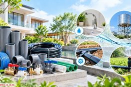 Vai trò của vật tư ngành nước trong hệ thống cấp thoát nước hiện đại